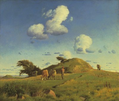 Hankehøj by Johan Thomas Lundbye